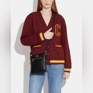 NWOT Coach | Mini Rowan File Bag Black